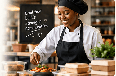 Chef Amara - Good food builds stronger communities