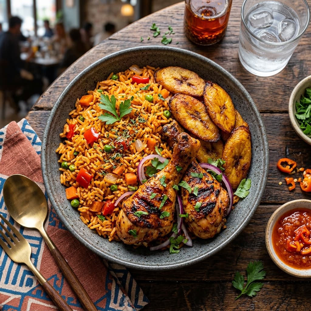 Jollof Rice & Chicken